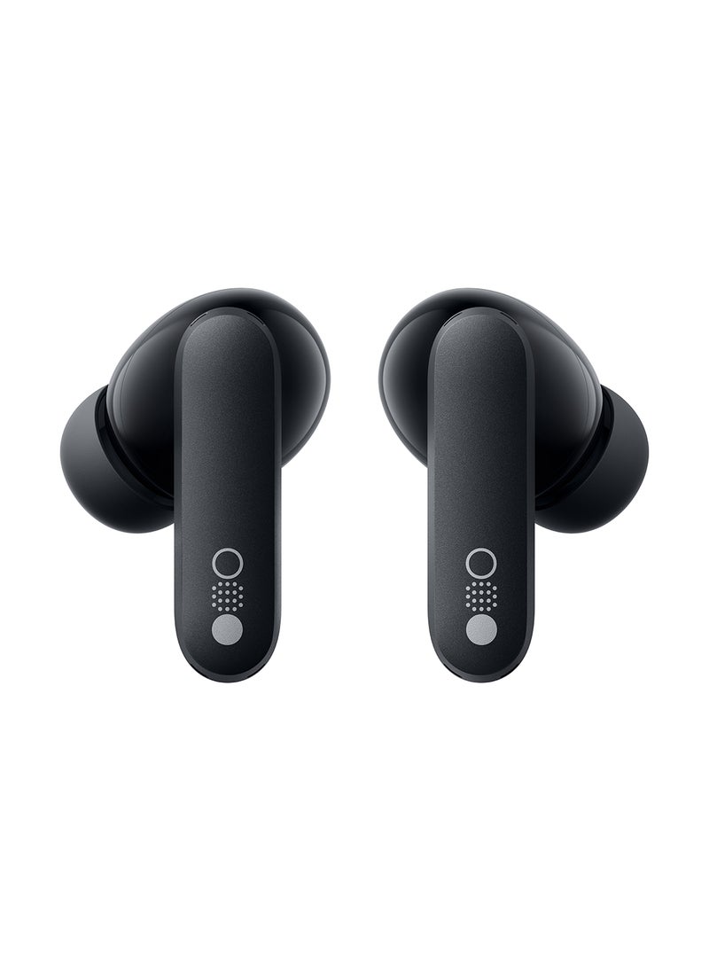 Buds Pro Wirelesss Earphones with 45 dB ANC, Ultra Bass Technology, Custom Dynamic Bass, IP54 Dust and Water Resistance, 6 HD Mics and Up to 39 Hours of Battery Dark Grey