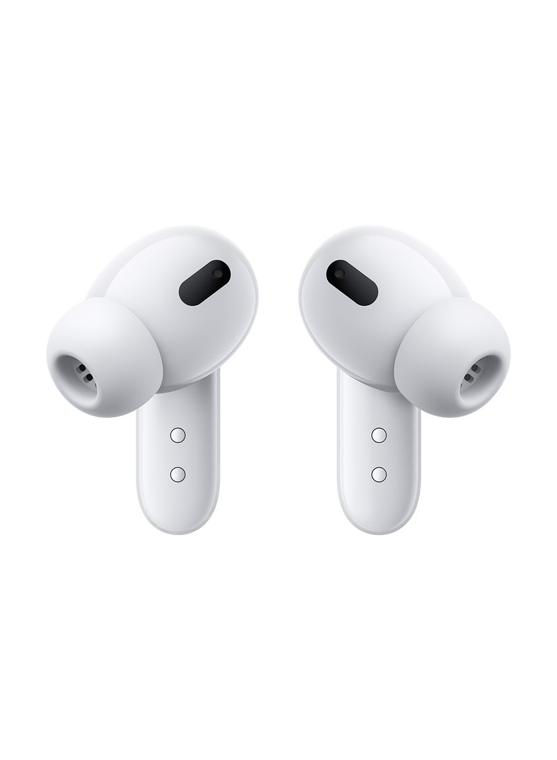 Buds Pro Wirelesss Earphones with 45 dB ANC, Ultra Bass Technology, Custom Dynamic Bass, IP54 Dust and Water Resistance, 6 HD Mics and Up to 39 Hours of Battery Light Grey