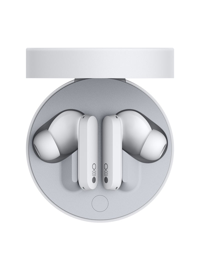Buds Pro Wirelesss Earphones with 45 dB ANC, Ultra Bass Technology, Custom Dynamic Bass, IP54 Dust and Water Resistance, 6 HD Mics and Up to 39 Hours of Battery Light Grey
