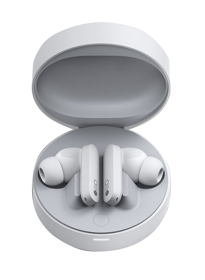 Buds Pro Wirelesss Earphones with 45 dB ANC, Ultra Bass Technology, Custom Dynamic Bass, IP54 Dust and Water Resistance, 6 HD Mics and Up to 39 Hours of Battery Light Grey