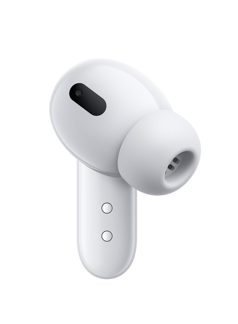 Buds Pro Wirelesss Earphones with 45 dB ANC, Ultra Bass Technology, Custom Dynamic Bass, IP54 Dust and Water Resistance, 6 HD Mics and Up to 39 Hours of Battery Light Grey