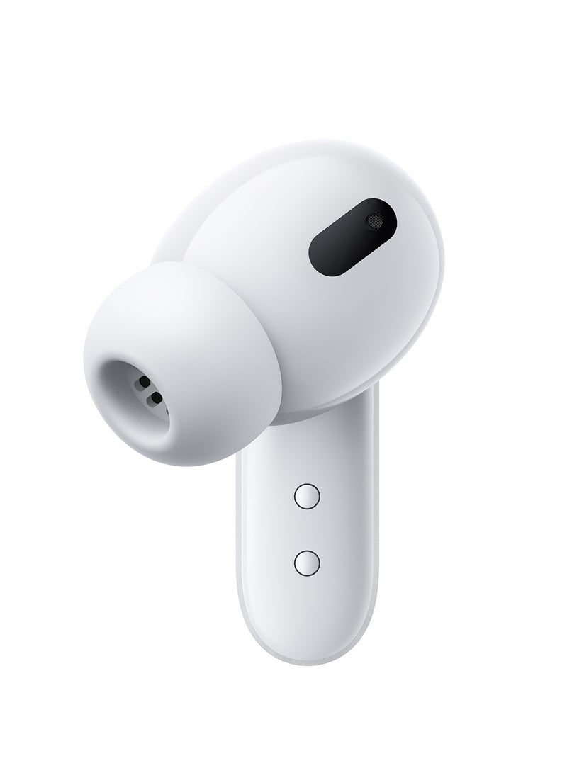 Buds Pro Wirelesss Earphones with 45 dB ANC, Ultra Bass Technology, Custom Dynamic Bass, IP54 Dust and Water Resistance, 6 HD Mics and Up to 39 Hours of Battery Light Grey