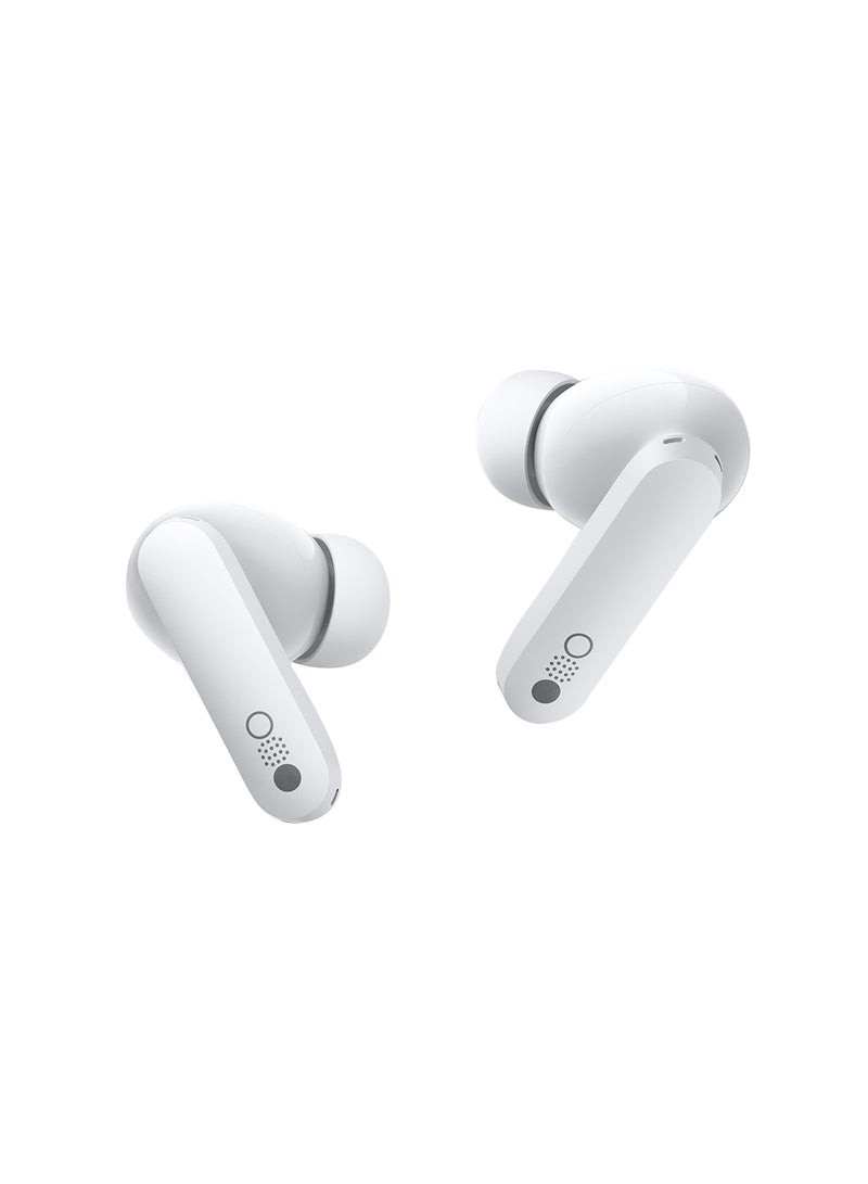 Buds Pro Wirelesss Earphones with 45 dB ANC, Ultra Bass Technology, Custom Dynamic Bass, IP54 Dust and Water Resistance, 6 HD Mics and Up to 39 Hours of Battery Light Grey