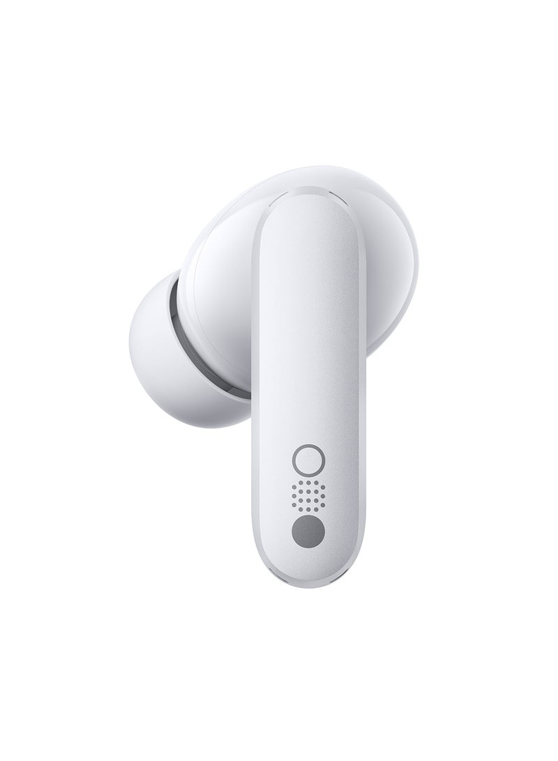 Buds Pro Wirelesss Earphones with 45 dB ANC, Ultra Bass Technology, Custom Dynamic Bass, IP54 Dust and Water Resistance, 6 HD Mics and Up to 39 Hours of Battery Light Grey