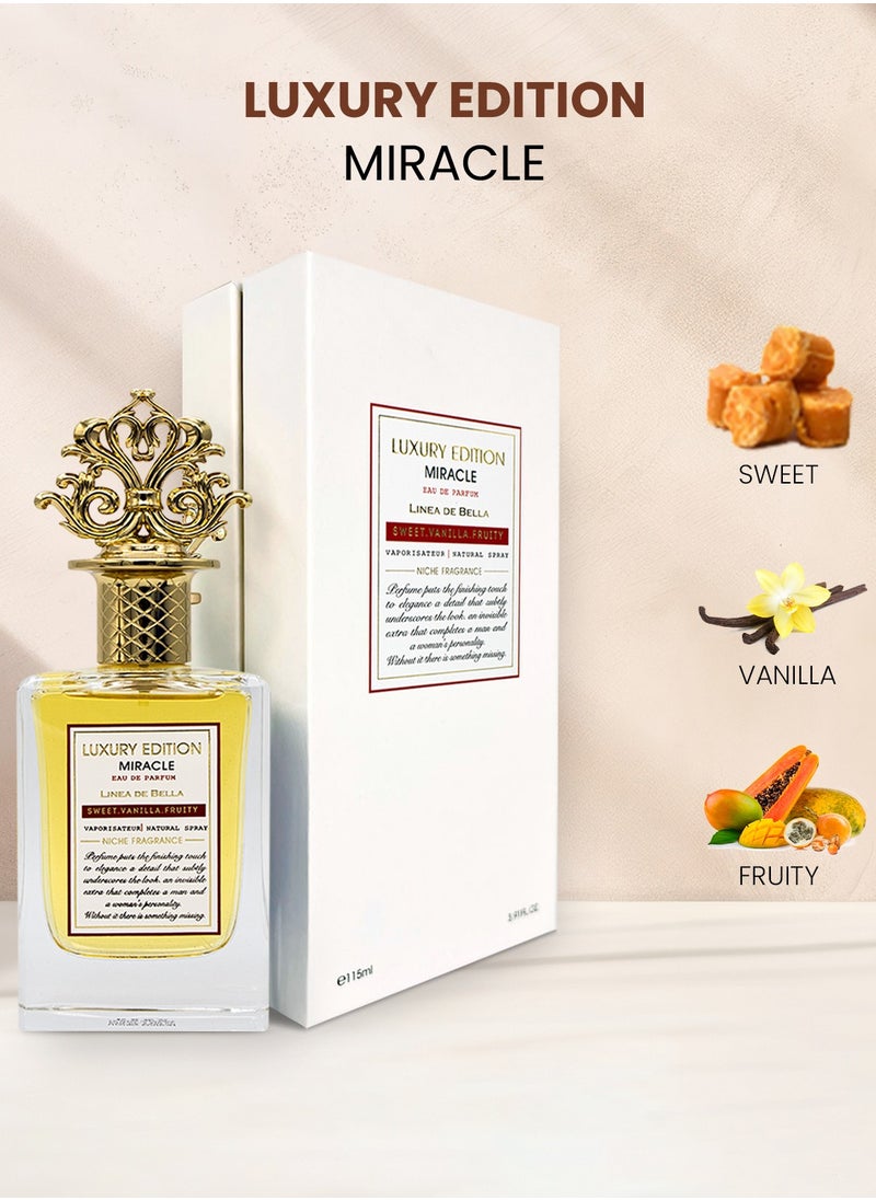 Luxury Edition Miracle Perfume for Men and Women 115ml | Long Lasting