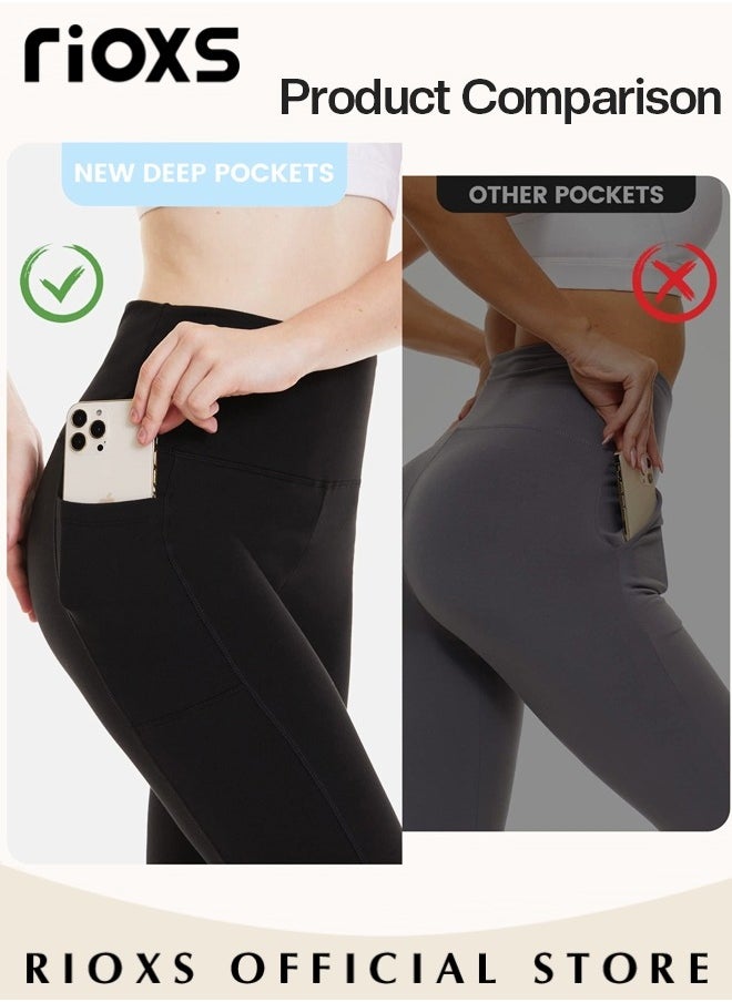 Women's Joggers Pants,Comfy High Waisted Trousers,Lightweight Athletic Leggings Pants,Casual Sweatpants For Gym Workout Yoga Running,Stretch Pants With Pocket For Women Ladies