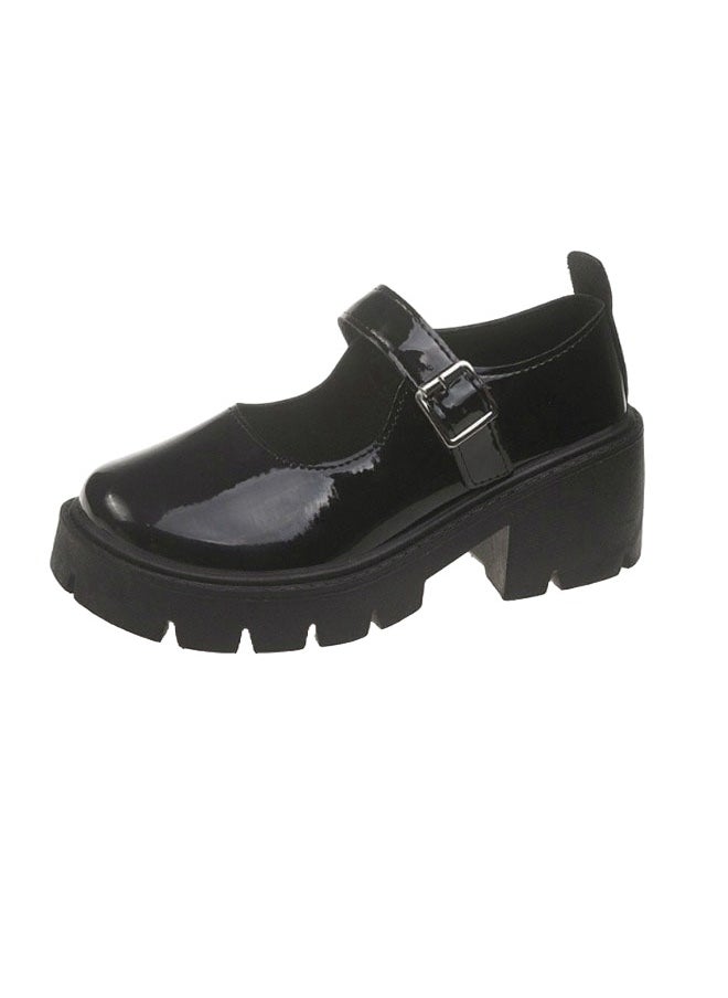 Women's Mary Jane Shoes, Vintage Lolita Chunky Shoes For Women, Fashion Wedge Patent Leather Shoes, Casual Round Toe Platform Shoes, Classic Dress Shoes For Women, Ladies Gothic Shoes, Girls School Uniform Pumps Shoes, Dressy Shoes For Business Daily Wear