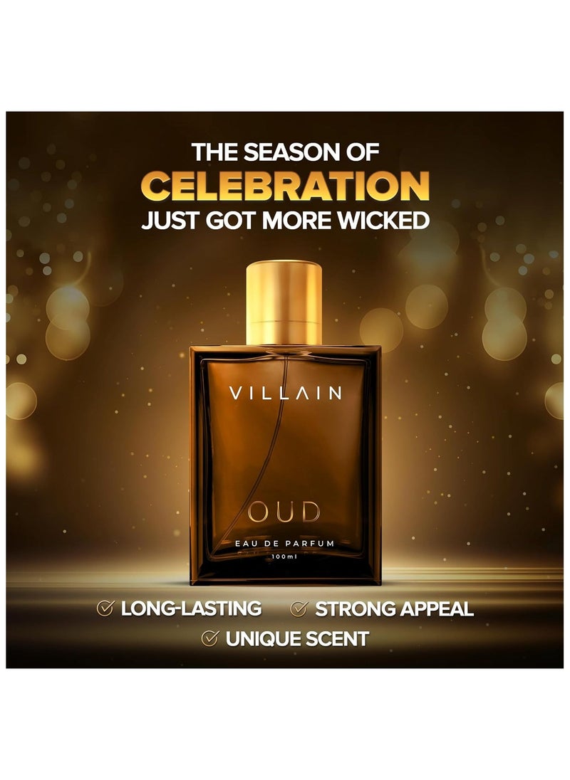 Oud EDP, Long Lasting Perfume for Men, 100ml