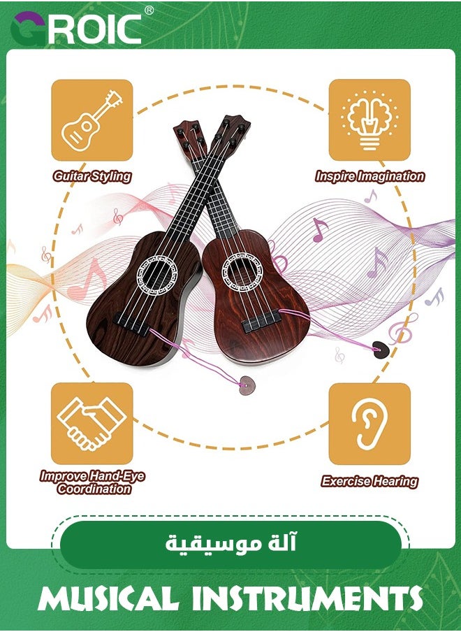 Kids Toy Ukulele Guitar,Kids Guitar Musical Toy,Kids Play Early Educational Learning Musical Instrument,Classical Instrument Toy