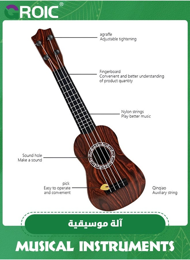 Kids Toy Ukulele Guitar,Kids Guitar Musical Toy,Kids Play Early Educational Learning Musical Instrument,Classical Instrument Toy