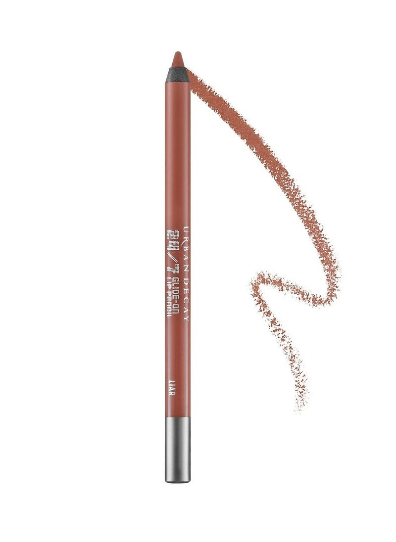 Urban Decay 24/7 Glide-On Waterproof LIP PENCIL 69 Liar- Mauve-Nude 0.04 oz/ 1.2 g