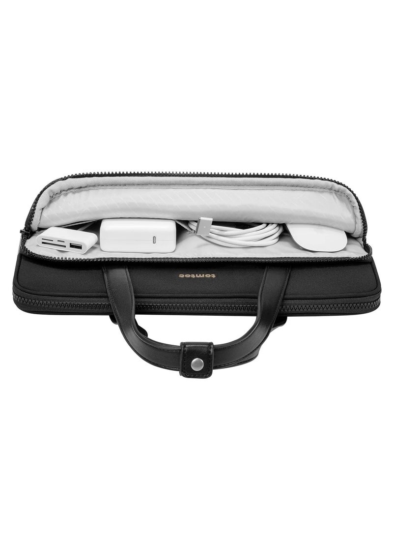 Versatile-A12 Laptop Shoulder Bag for 13.5-14 inch MacBook Pro M4/M3/M2/M1 Water-Resistant Eco-Friendly Laptop Accessory Sleeve Bag