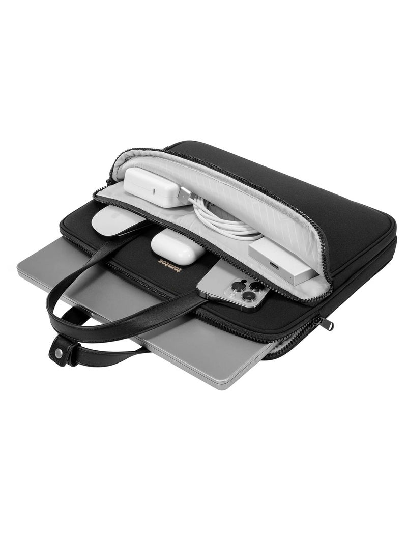 Versatile-A12 Laptop Shoulder Bag for 13.5-14 inch MacBook Pro M4/M3/M2/M1 Water-Resistant Eco-Friendly Laptop Accessory Sleeve Bag