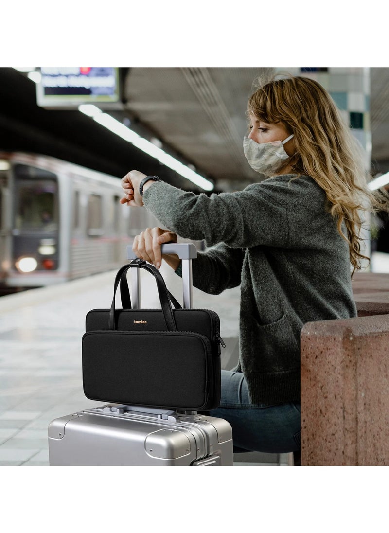 Versatile-A12 Laptop Shoulder Bag for 13.5-14 inch MacBook Pro M4/M3/M2/M1 Water-Resistant Eco-Friendly Laptop Accessory Sleeve Bag