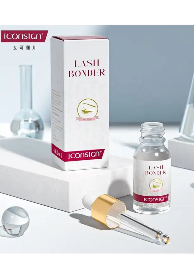 Iconsign Premium Eyelash Extension Super Glue Bonder For Professional Eyelash Extensions Application