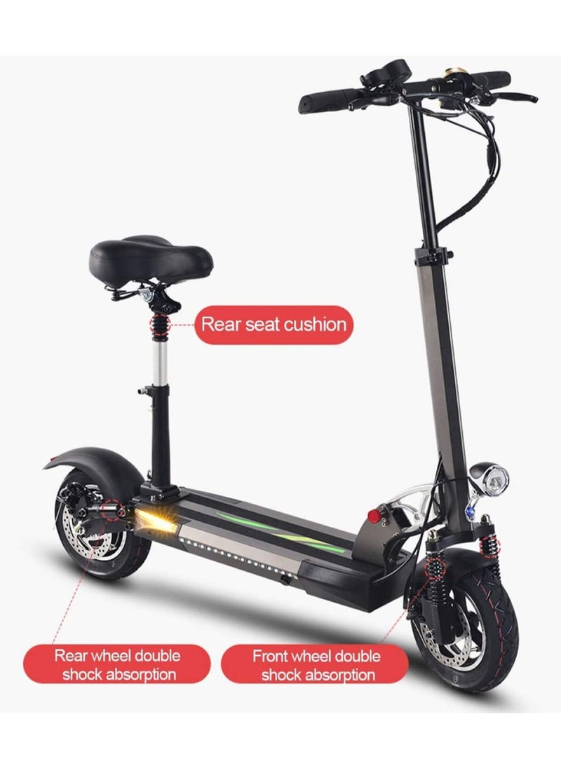 Folding Electric Scooter Up To 50 Km Per Hour 36V 800W 10Ah Battery Assorted
