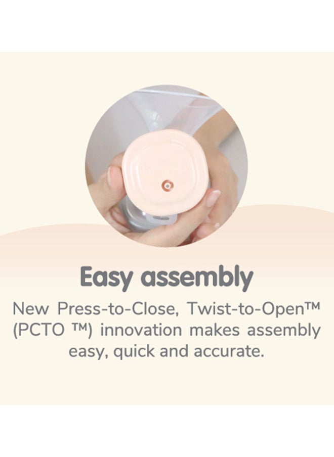Manual Breast Pump Kit Soft Sqround