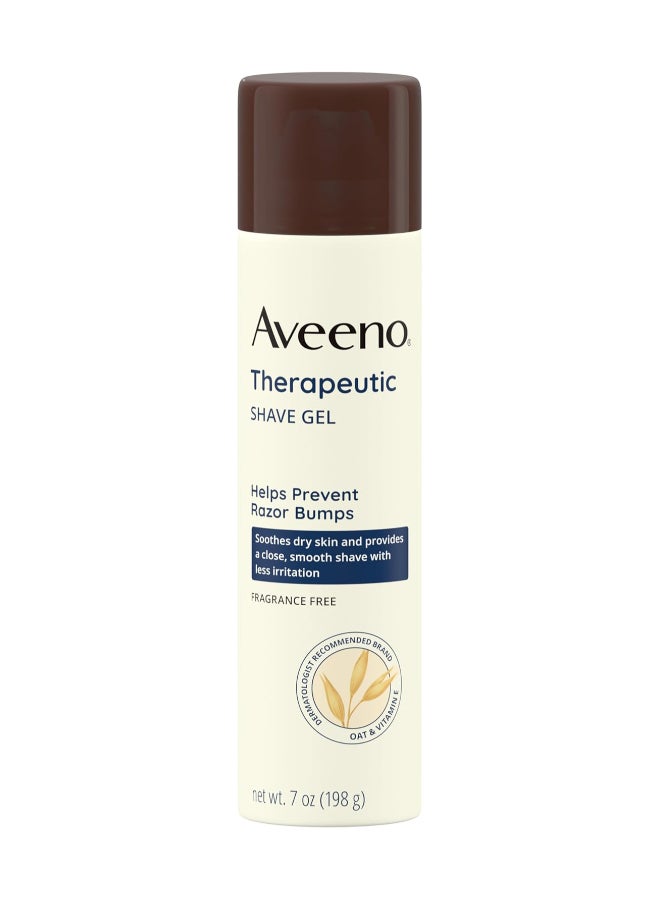 Therapeutic Shave Gel, Help Prevent Razor Bumps, 7 Oz