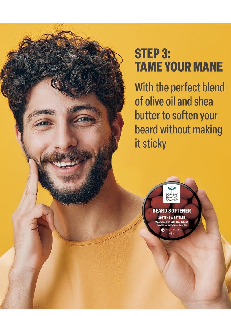 Shaving Company Beard Grooming Kit for Men 6-in-1 Advanced Beard Maintenance Kit