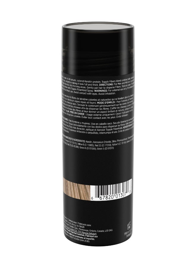 Hair Building Fibers Instant Hair Concealer for Thinning Hair, Hair Fiber for Men & Women, Texture Powder with Natural Keratin, Long-Lasting Hair Color - Medium Blonde 27.5grams