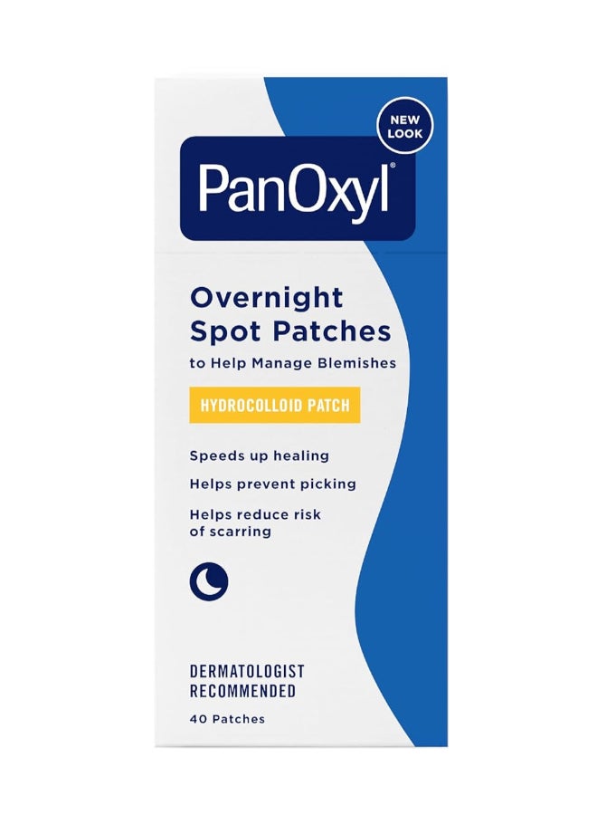 Overnight Spot Patches, Hydrocolloid Patch 40 Counts Packaging May Vary