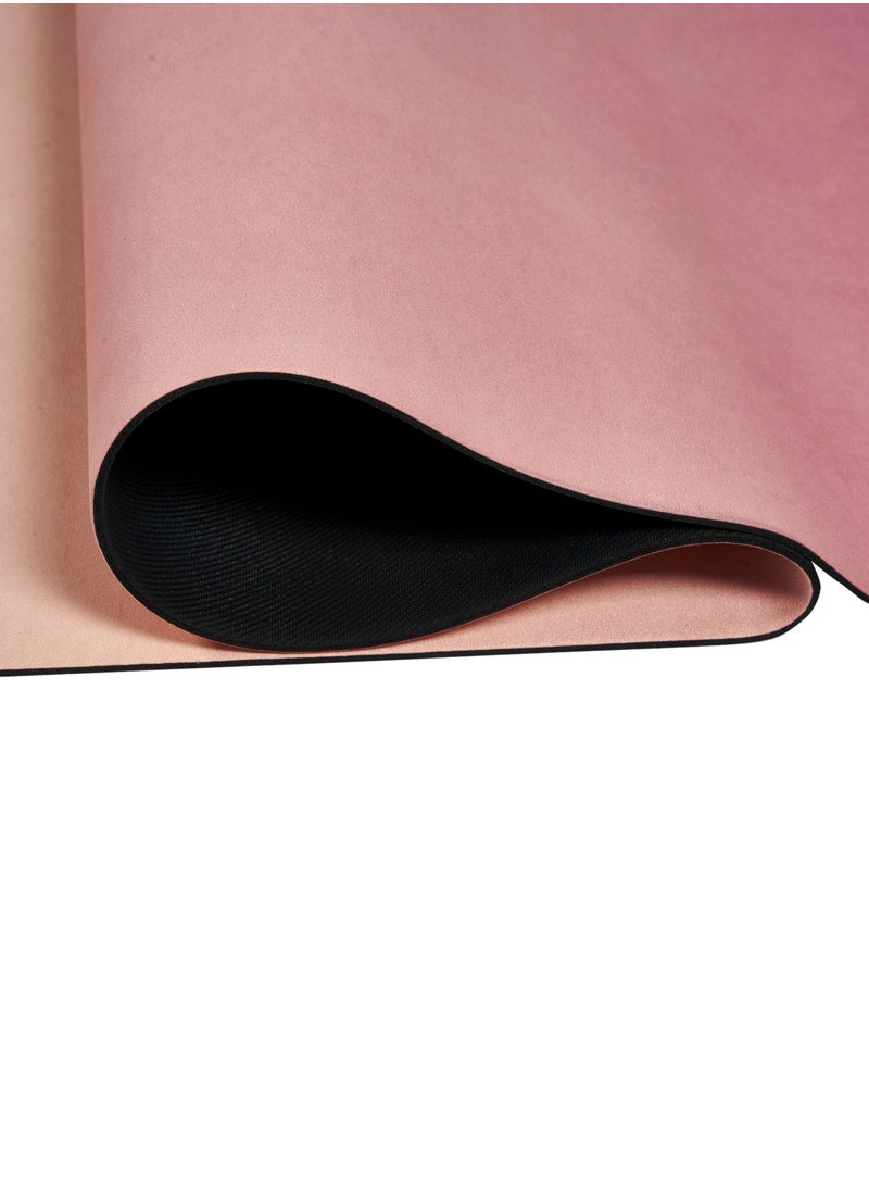 Pear Rollable 4Mm Non-Slip Yoga Mat With Carry Strap - Practical Yoga Mat For Workouts