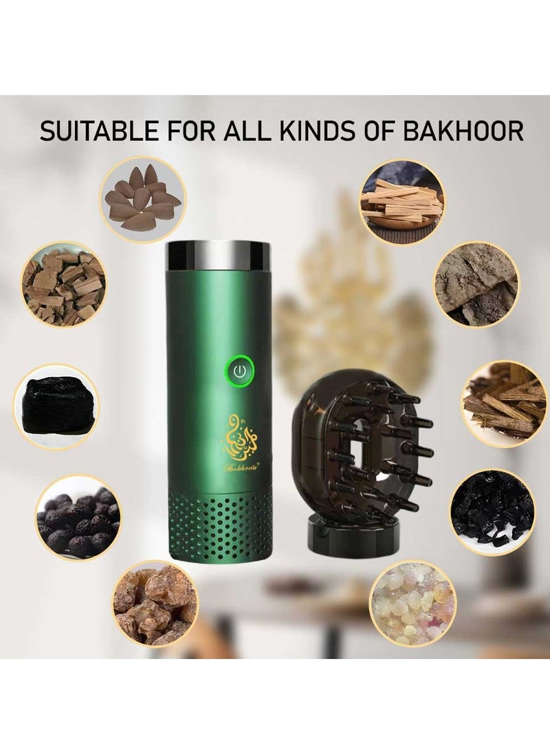 New USB Rechargeable Comb Electric Bakhoor Luxury Incense Burner