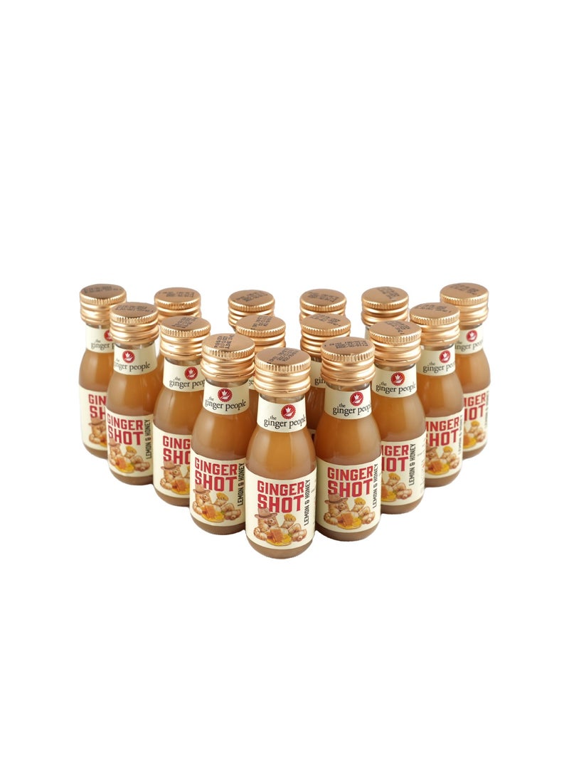 Ginger Shot With Lemon And Honey 30ml Pack Of 16