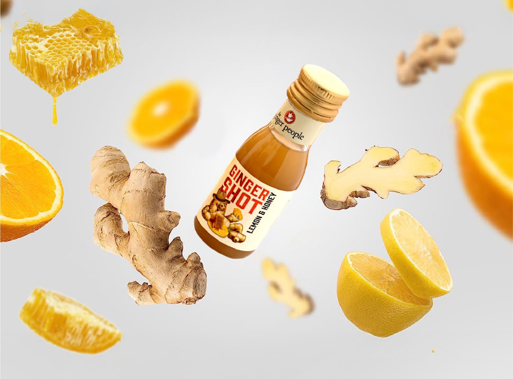 Ginger Shot With Lemon And Honey 30ml Pack Of 16