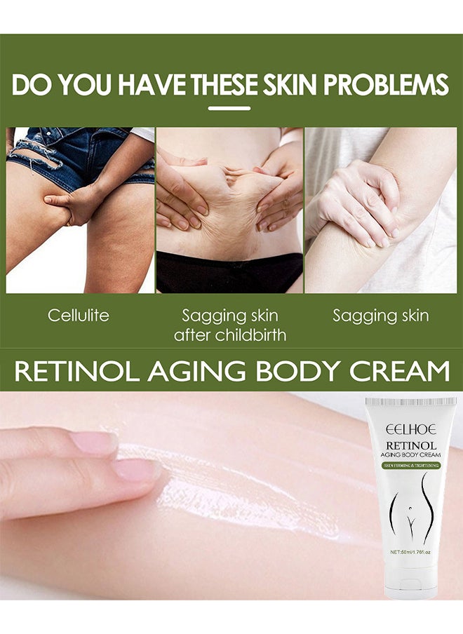 Retinol Aging Body Cream, Firming Peptides Cream For Face And Body, Moisturizes, Hydrating Collagen Anti-Aging Cream, Anti Aging Retinol-Facial Cream For Face