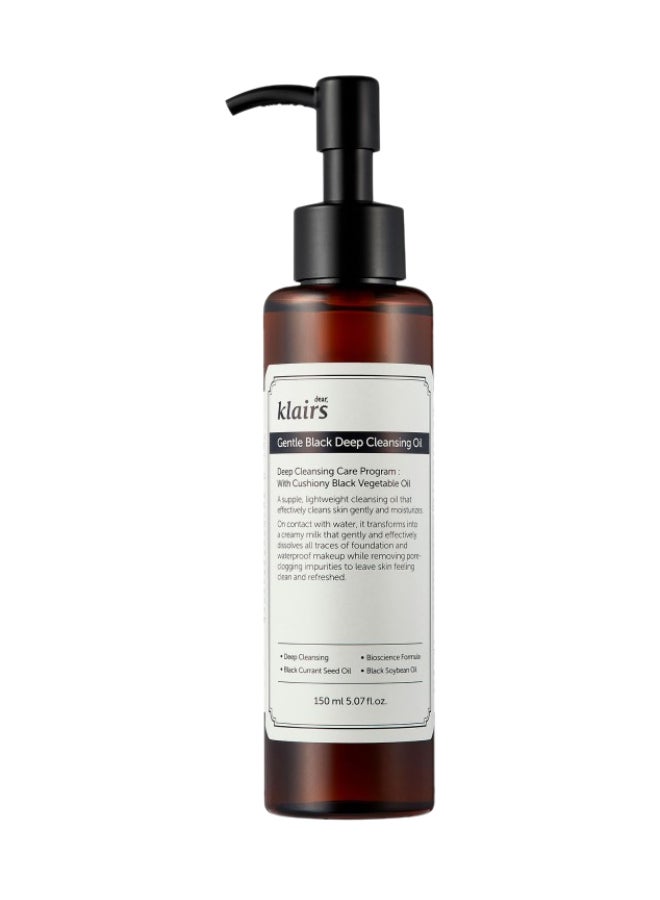Gentle Black Deep Cleansing Oil Packaging May Vary 150ml