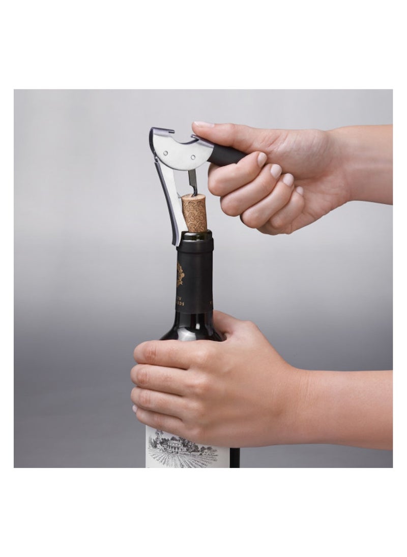 OXO Steel Double Lever Waiter's Corkscrew