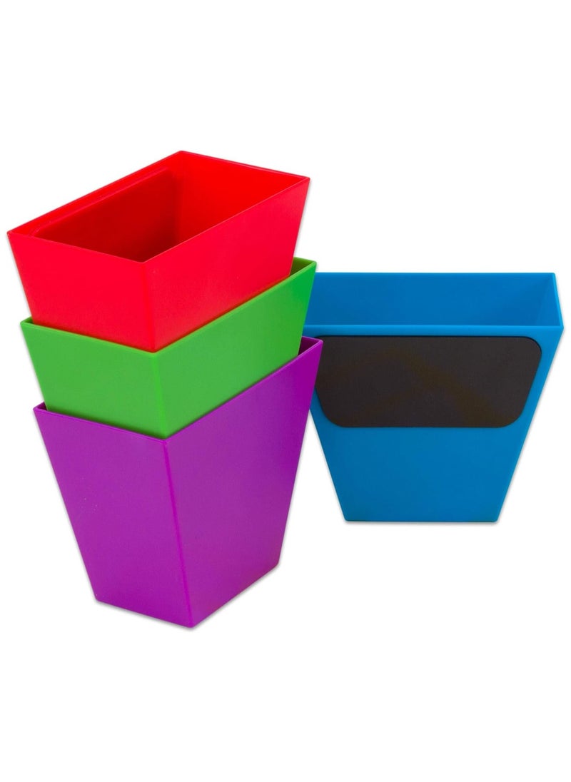 Magnetic Create-a-Space Storage Bins (Set of 4)