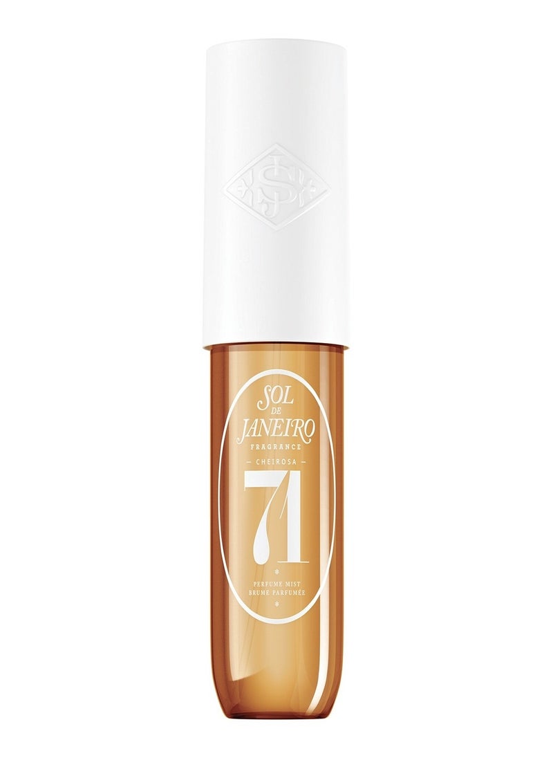 Sol de Janeiro Brazilian Crush Cheirosa 71 Hair & Body Perfume Mist - 90ml | Decadent Gourmand Fragrance with Notes of Caramelized Vanilla, Toasted Coconut & White Chocolate