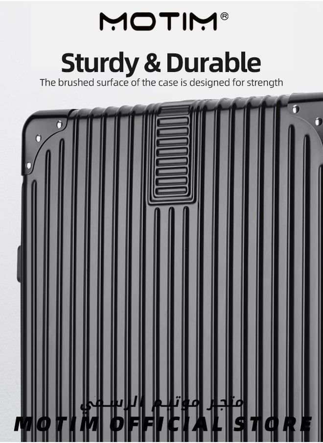 2PCS Boarding Carry-on Luggage Sets Expandable PP Hard Shell Clearance Luggage with Spinner Wheels TSA Lock and Hard Side Lightweight Durable Carry-on Suitcase Set for Long Distance Travel
