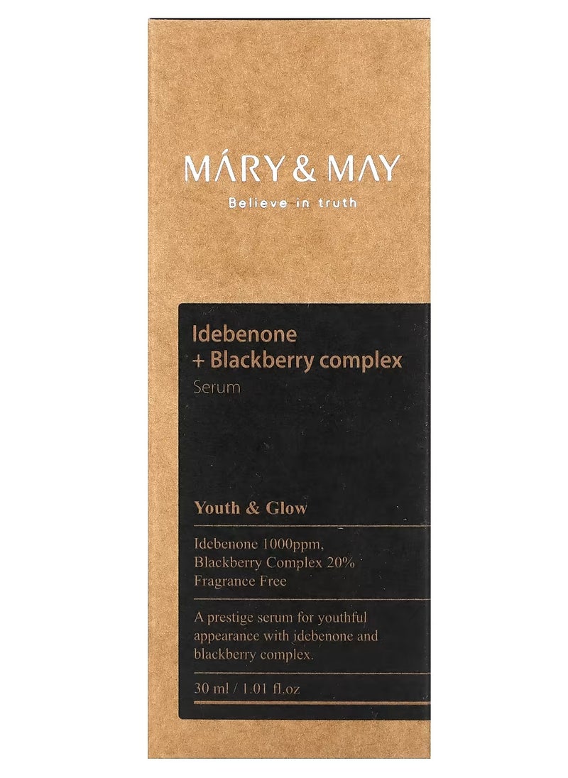 Idebenone + Blackberry Complex Serum, 30 ml