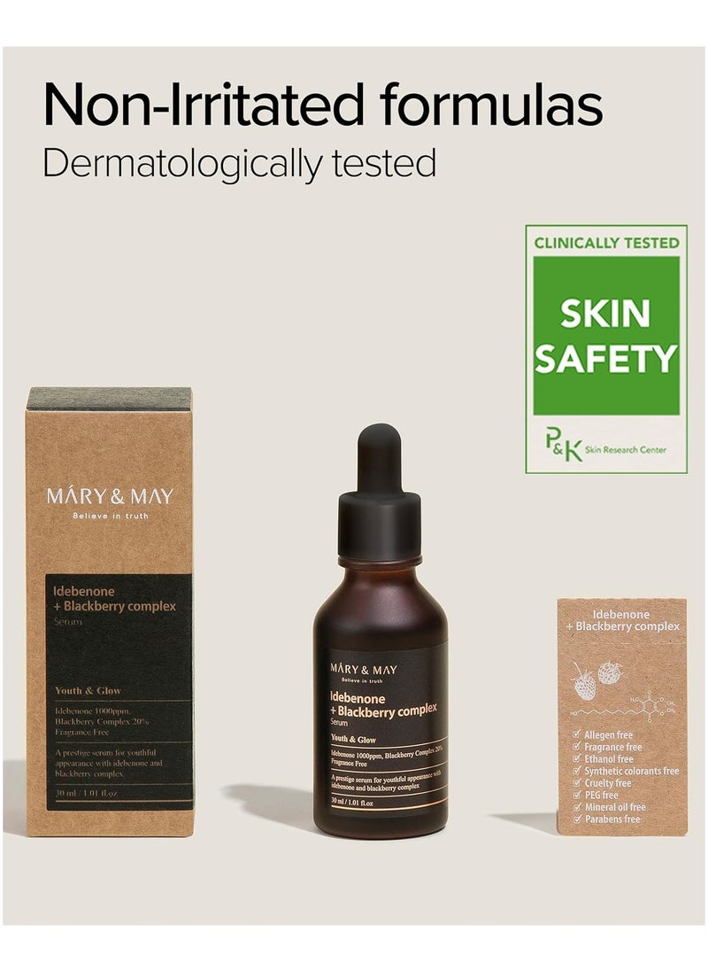 Idebenone + Blackberry Complex Serum, 30 ml