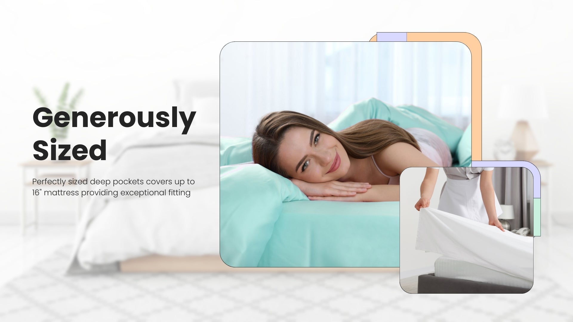 Premium Grey Queen Sheets Set - 1800 TC Series 4 Piece Bed Sheets - Soft Brushed Microfiber Fabric - 16 Inches Deep Pockets Sheets Wrinkle Free & Fade Resistant by Infinitee Xclusives