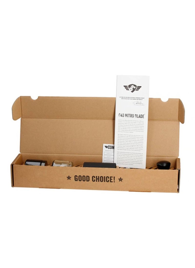 C40 MK4 | Manual Coffee Grinder I Nitro Burrs I Portable and Compact I Black