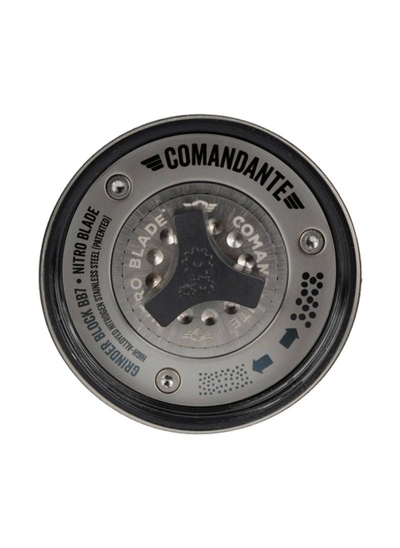 C40 MK4 | Manual Coffee Grinder I Nitro Burrs I Portable and Compact I Black