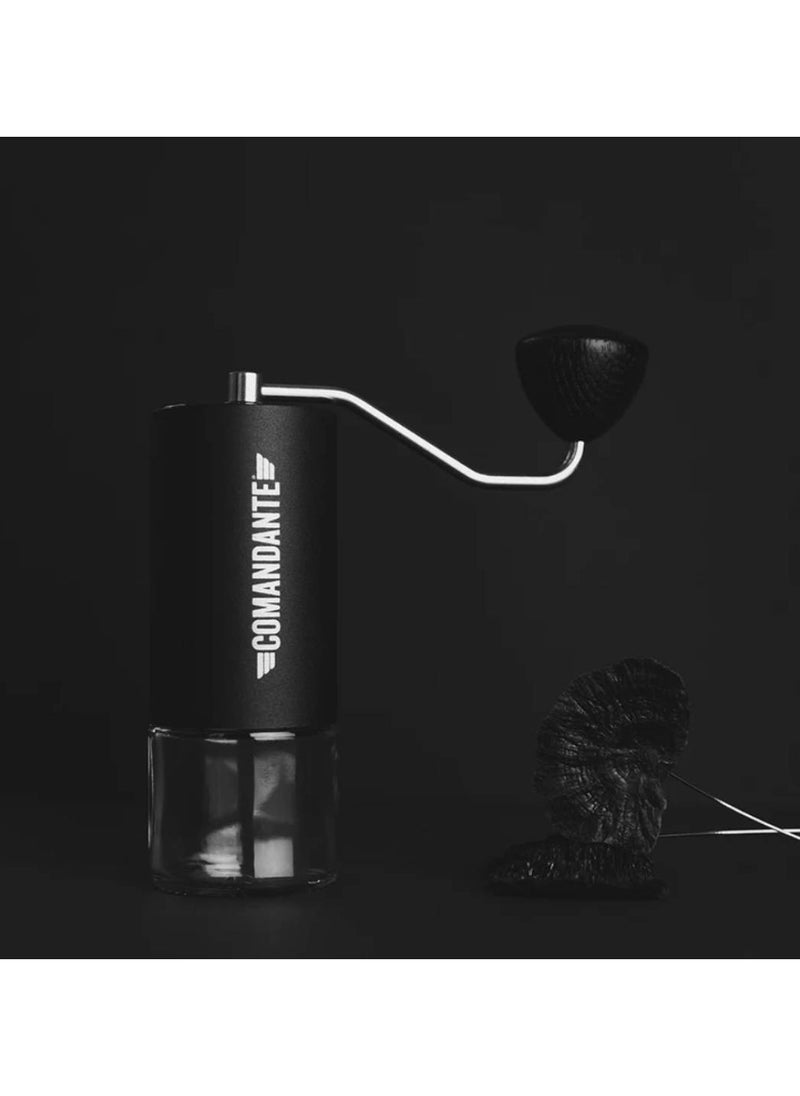 C40 MK4 | Manual Coffee Grinder I Nitro Burrs I Portable and Compact I Black