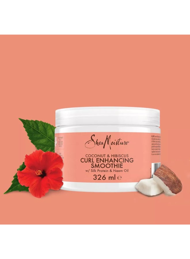 Coconut & Hibiscus Curl Enhancing Smoothie Silk Protein and Neem Oil 326ml