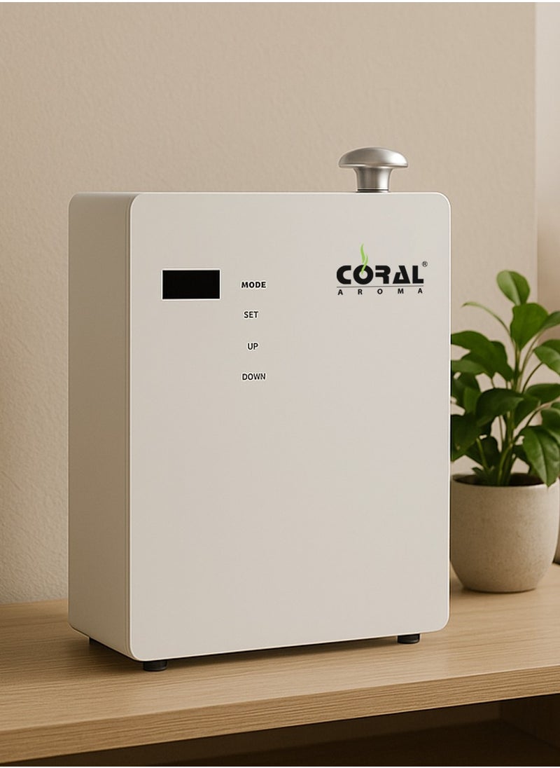 Smart Dynamic HVAC Scent Diffuser | 4300 Sqft Coverage | App Control | 1 Year Warranty
