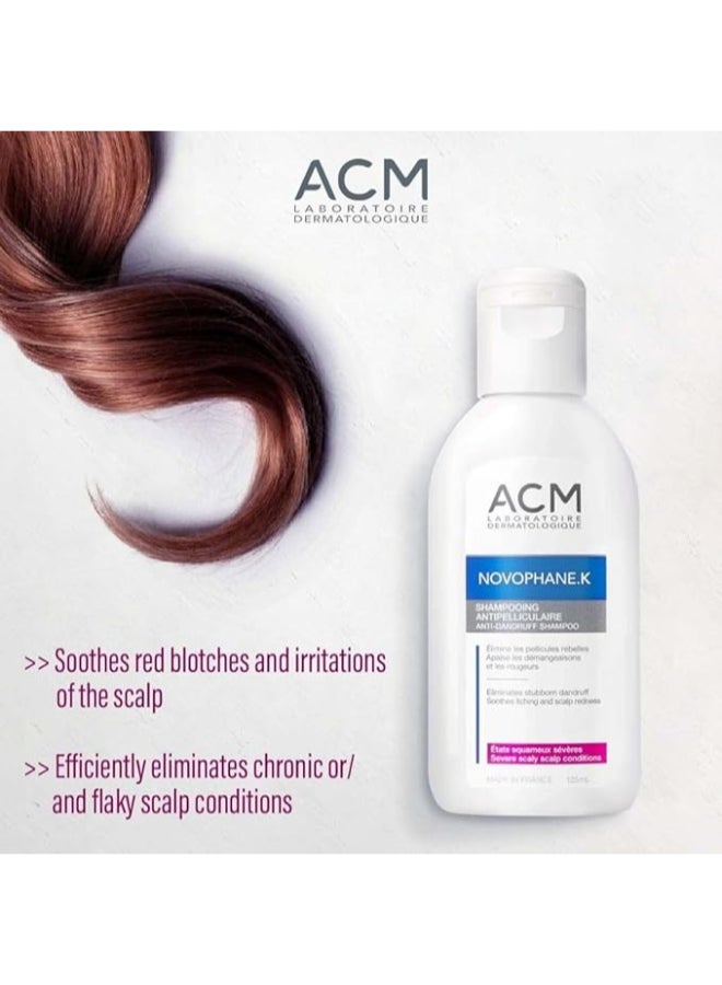 Novophane K Anti-Dandruff Hair Shampoo 125ml