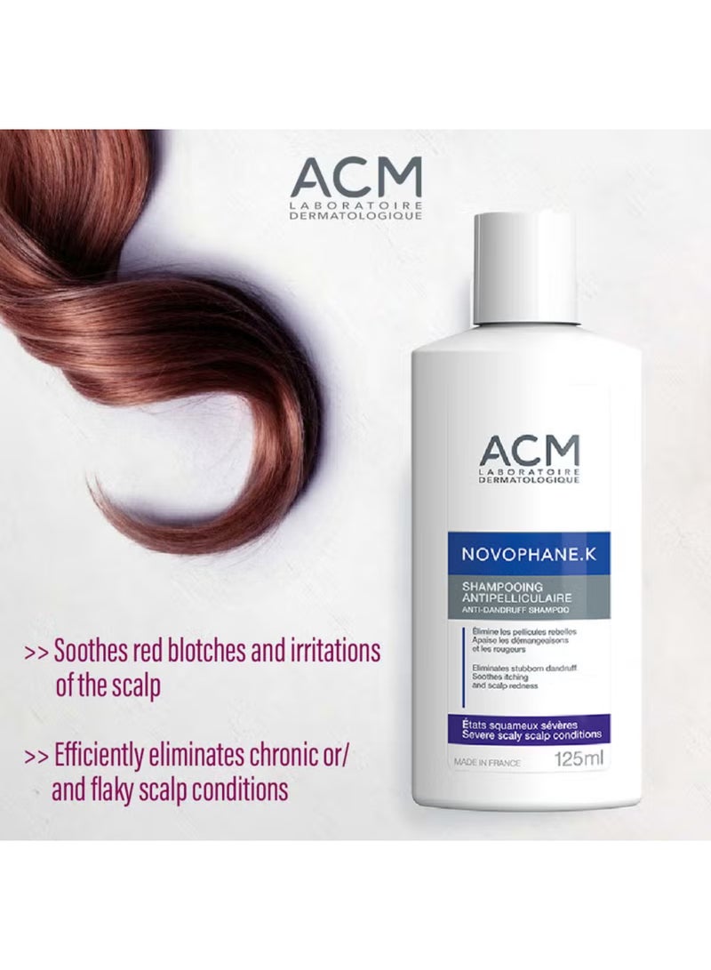 Novophane K Anti-Dandruff Hair Shampoo 125ml