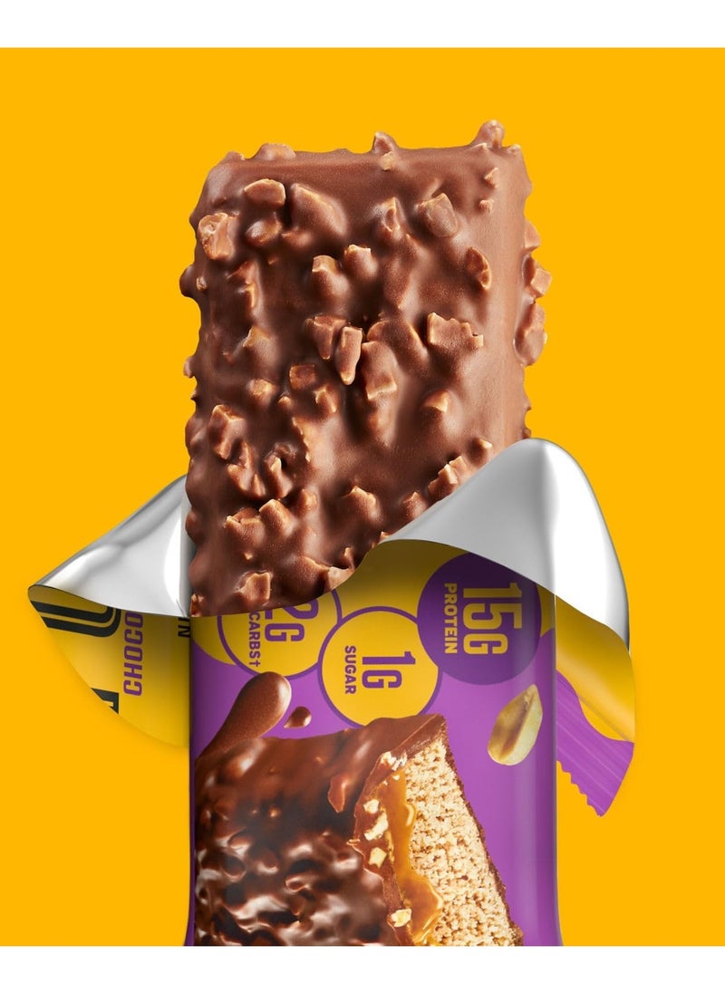 Protein Bar, Chocolate Peanut Caramel, 12 Bars each 1.41 oz (40g)