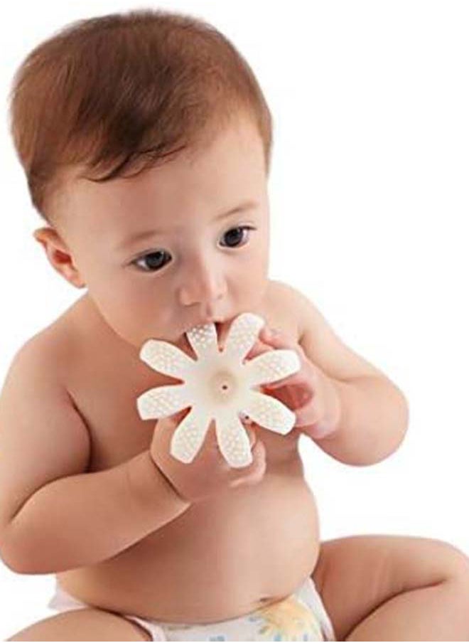 Octopus Teether Toy | Multi-Textured Silicone Teething Aid | Freezer-Friendly | Whistle Sound | Safe for 3-6 Months | Product Dimensions: 9.2 x 9.2 x 9.2 cm