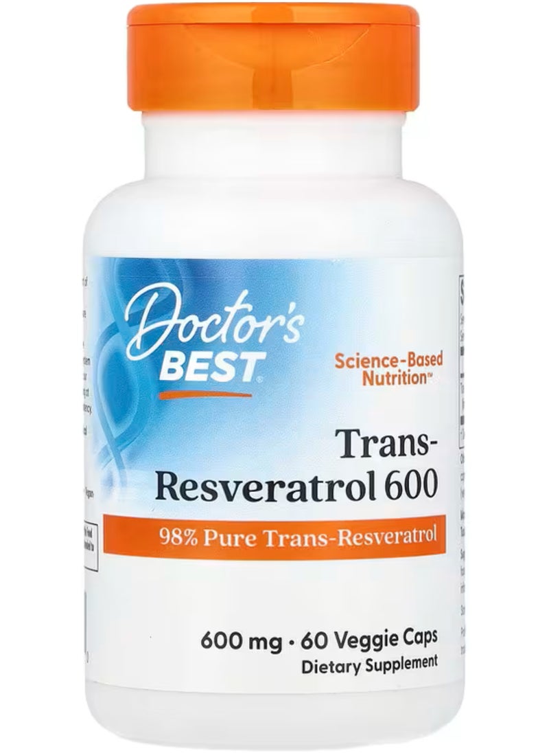 Trans-Resveratrol 600mg 60VC
