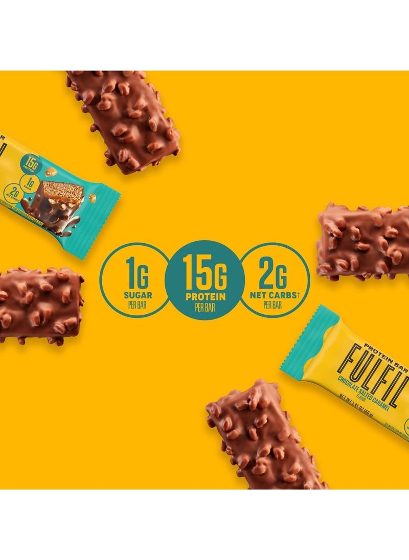 Protein Bar, Chocolate Salted Caramel, 12 Bars Each 1.41 oz (40g)
