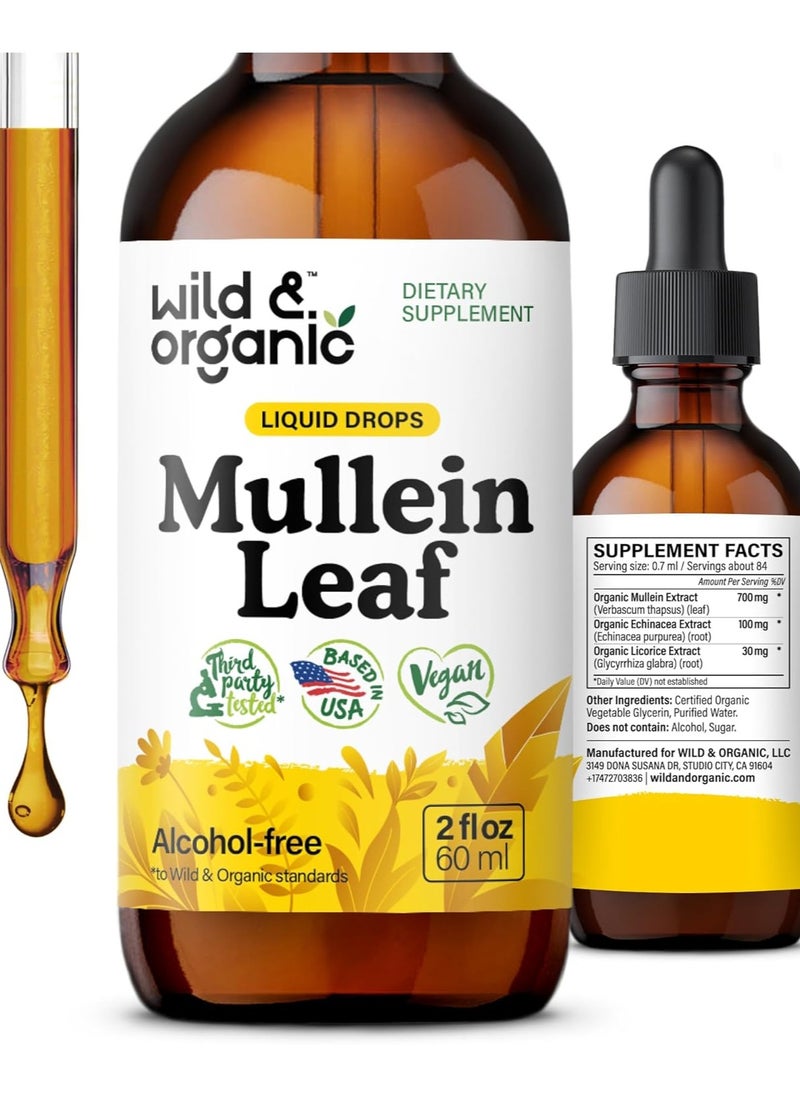Liquid Drops Mullein Leaf, 2 fl. oz
